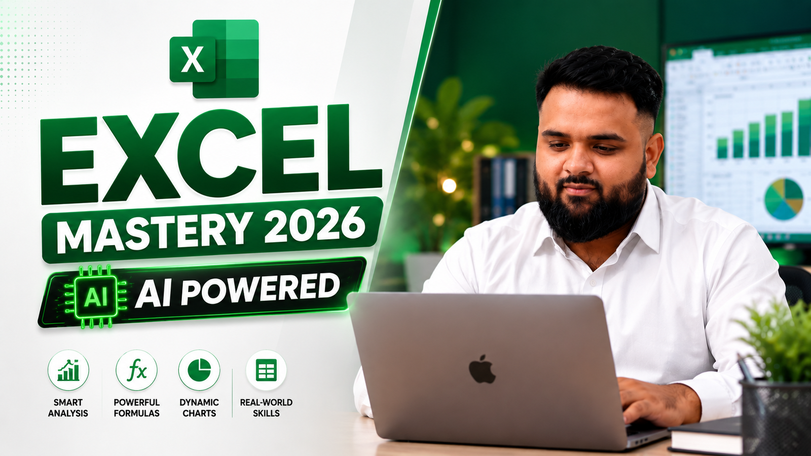 Microsoft Excel Mastery 2026 – AI-Powered