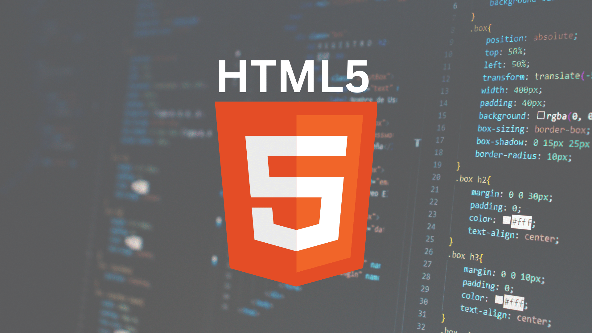 Learn HTML5 - For Beginners Complete Course